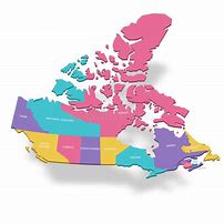 Image result for Canada Administrative Map