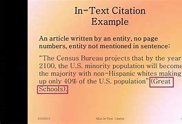 Image result for How to Cite an in Text Citation