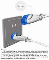 Image result for Safety Plug Adapters