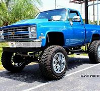 Image result for 76 Chevy Truck Blue Lifted