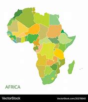 Image result for Map of Continent of Africa