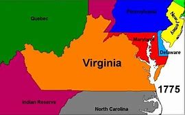 Image result for Colonial Virginia Map