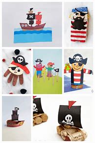 Image result for Pirate Crafts for Toddlers