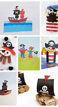 Image result for Pirate Crafts for Kids to Make