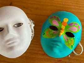 Image result for Paper Mache Mask Making