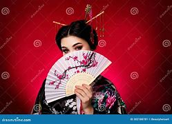 Image result for Lady Korean Fan