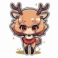 Image result for Kawaii Chibi Anime Deer Girl