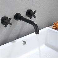 Image result for Wall Mount Twin Faucet Sink