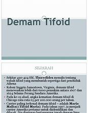 Image result for Poster Demam Tifoid