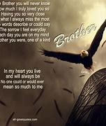 Image result for My Brother Quotes