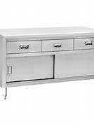 Image result for Stainless Steel Work Tables with Drawers