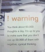 Image result for No Negative Thoughts Quotes