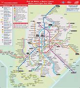 Image result for Metro Lines Map Madrid