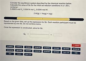 Image result for How to Calculate Q for Equilibrium