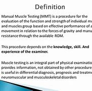 Image result for MMT Testing