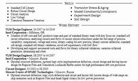 Image result for VLSI Engineer Resume Template