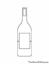 Image result for Wine Bottle Stencil Designs