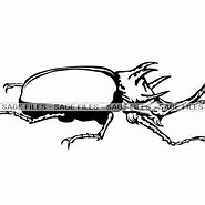 Image result for Rhino Beetle Skull Tattoo Stencil