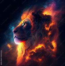 Image result for Lion and Fire