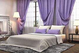 Image result for Purple Curtains Bedroom Design