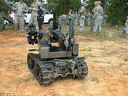 Image result for Military Robot with Gun