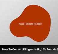 Image result for Pounds to Kg