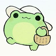 Image result for Cartoony Cute Frog PFP