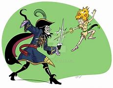 Image result for Peter Pan Hook vs Octopus