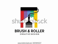 Image result for Paint Brush Roller Logo