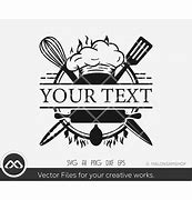 Image result for Chef SVG for Name