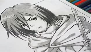 Image result for Mikasa Drawing