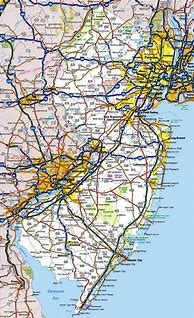 Image result for New Jersey Highway Map