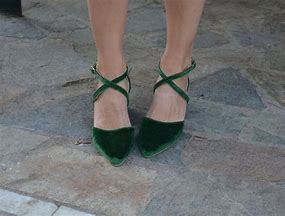 Image result for Forest Green Heels for Women