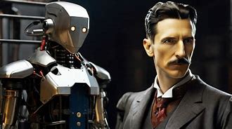 Image result for Nikola Tesla Robot