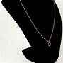 Image result for Gold Teardrop Necklace