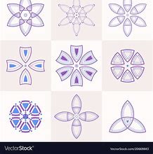 Image result for Symmetrical Geometric Shapes