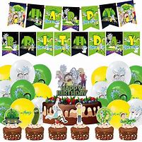 Image result for Rick and Morty Party Supplies