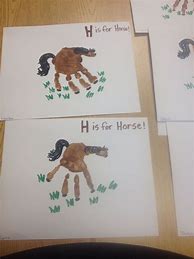 Image result for Handprint Crafts for the Letter A