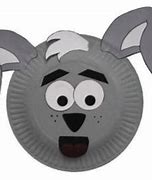 Image result for Paper Plate Dog