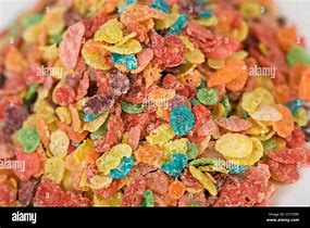 Image result for Fruity Pebbles Breakfast Cereal