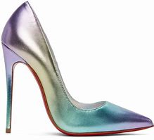 Image result for Purple Christian Louboutin Heels