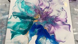 Image result for Paint Acrylic Pour Painting