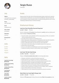 Image result for Objective for Cook Resume