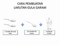 Image result for Larutan Gula Garam