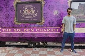 Image result for Golden Chariot Train India