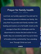 Image result for Prayer for Sick Family