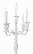 Image result for White Candelabra