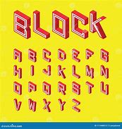 Image result for Red Block Letters with White Outline