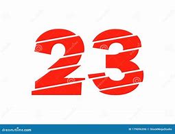 Image result for Red Number 23