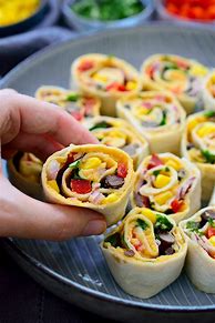 Image result for Appetizer Wraps